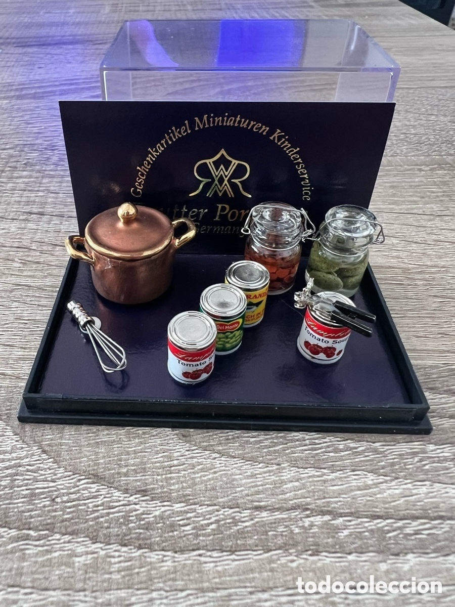 Casas de mu&ntilde;ecas: Conjunto de cocina escala 1:12, de la marca Reutter