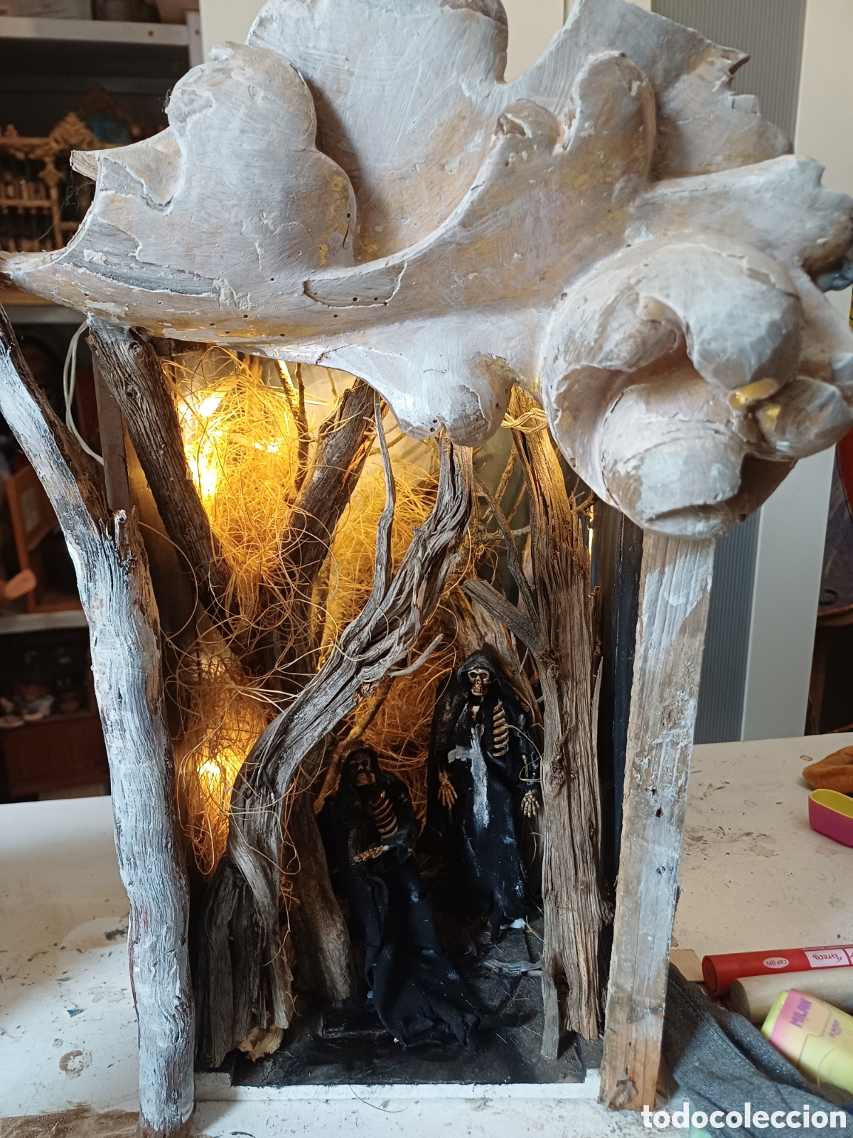 Casas de mu&ntilde;ecas: Diorama los ultimos templarios - Foto 2
