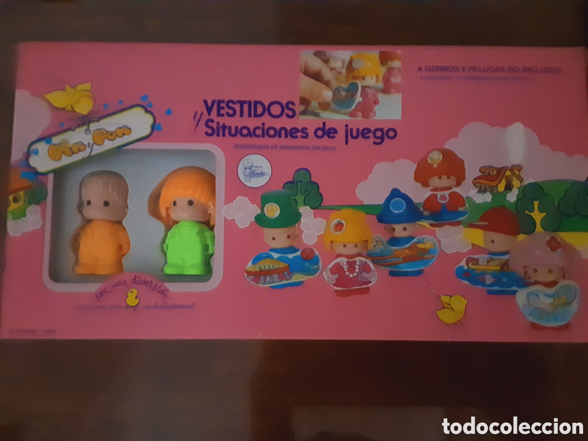 Casas de mu&ntilde;ecas: Pin y Pon. Vestidos y situaciones de juego. Famosa. Nuevo.