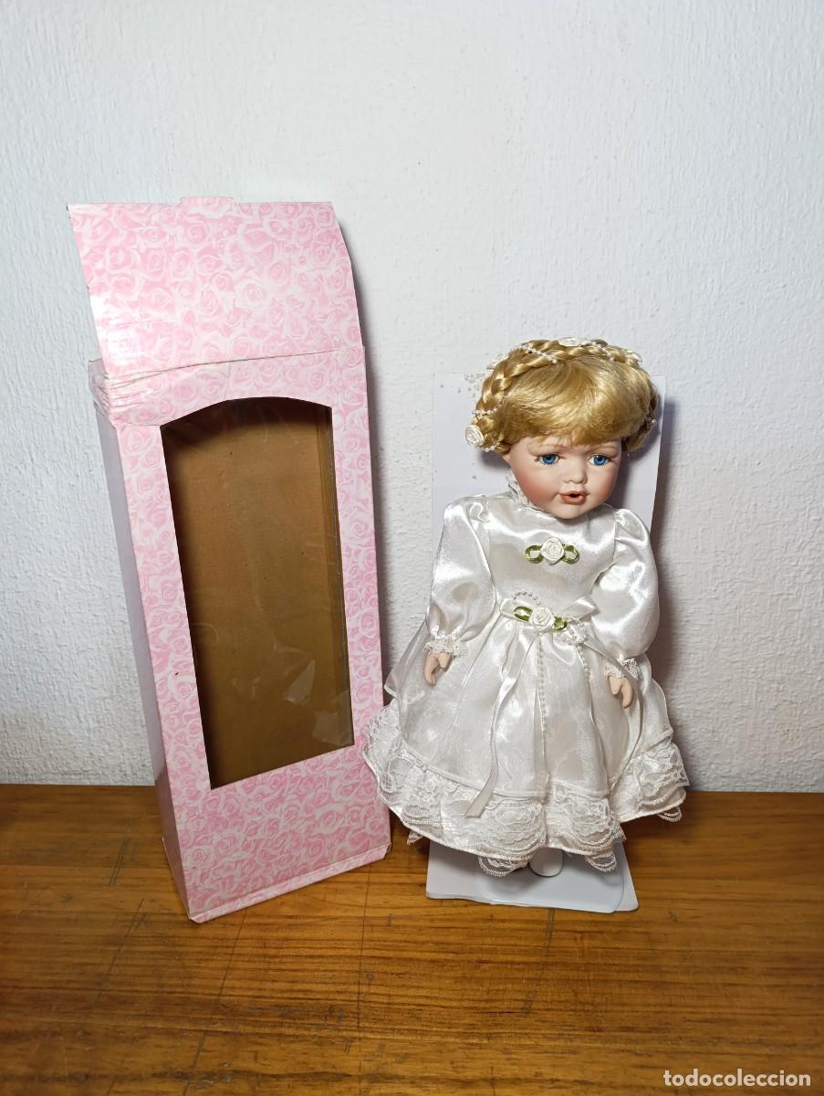 Casas de mu&ntilde;ecas: Mu&ntilde;eca Porcelana Folguera con Caja Original