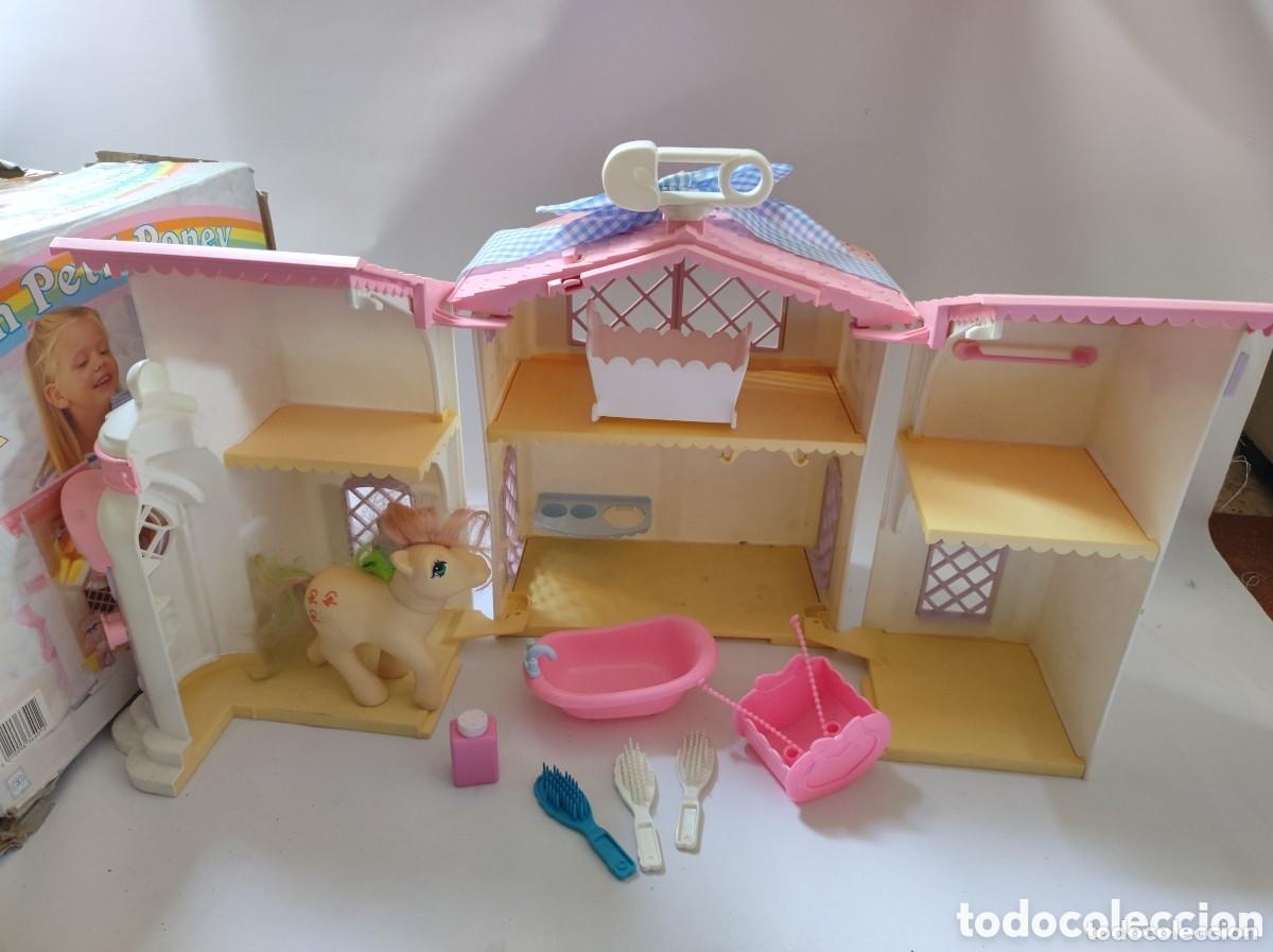 Maisons de Poup&eacute;es: My little pony casa villa con figura grande - Peque&ntilde;o Pony nurserie