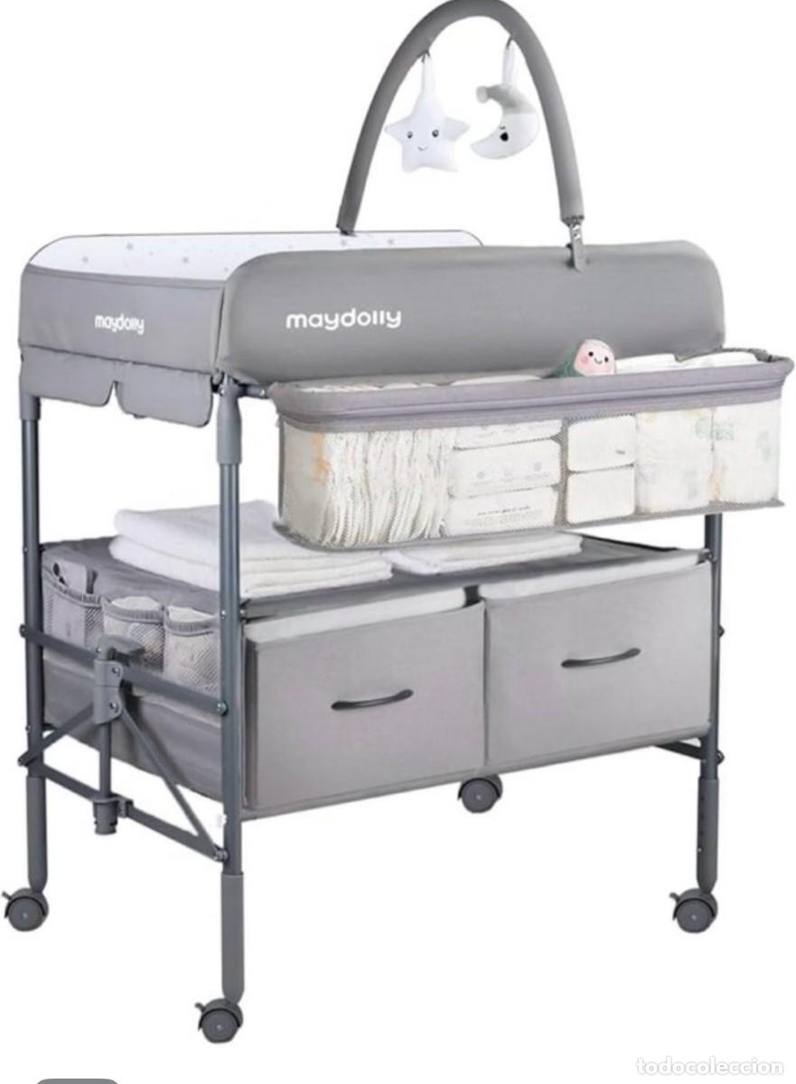 Casas de mu&ntilde;ecas: Cambiador de beb&egrave; marca Maydolly