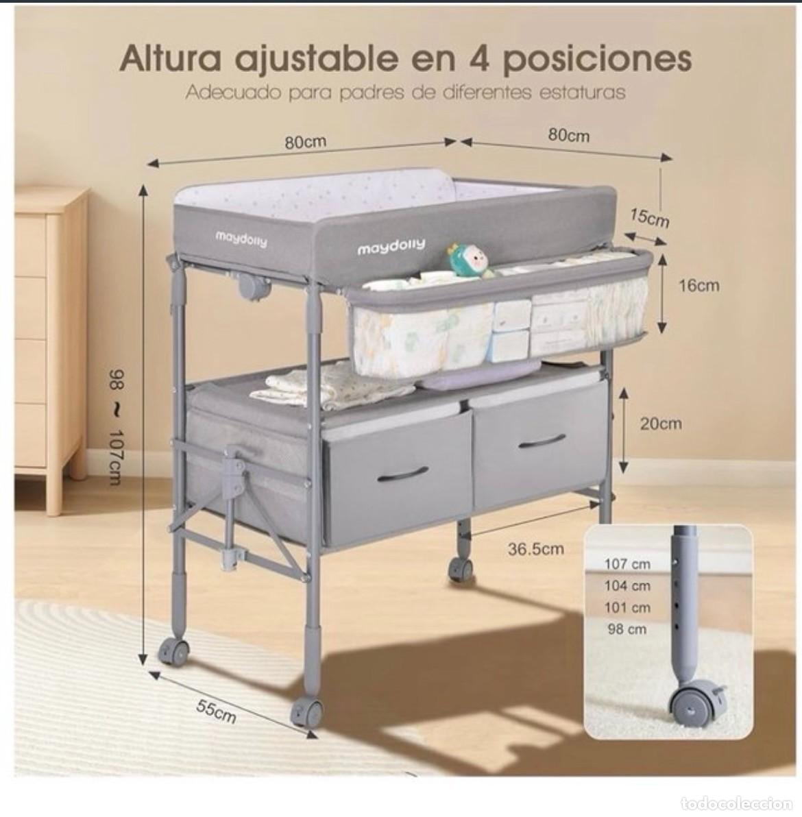 Casas de mu&ntilde;ecas: Cambiador de beb&egrave; marca Maydolly - Foto 2