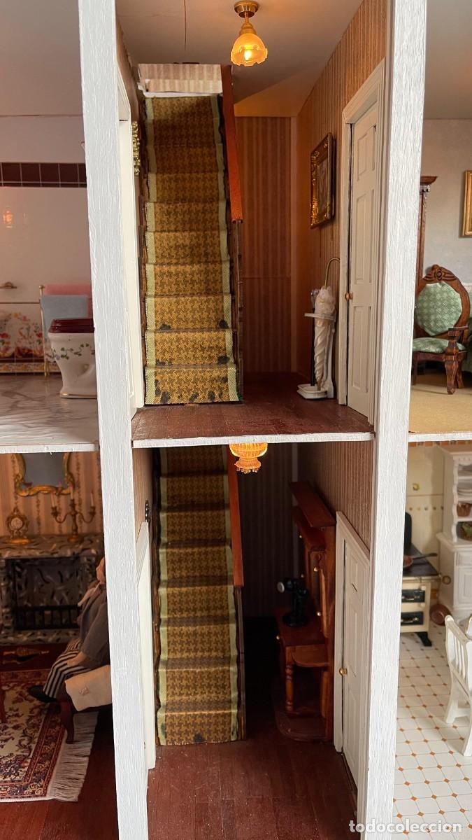 Casas de mu&ntilde;ecas: Casa de mu&ntilde;ecas con instalaci&oacute;n de luz - Foto 4