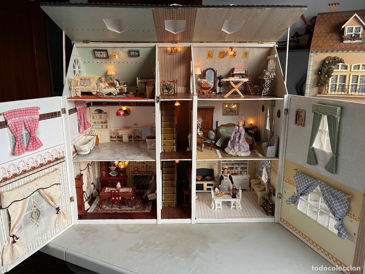 Casas de mu&ntilde;ecas: Casa de mu&ntilde;ecas con instalaci&oacute;n de luz - Foto 9