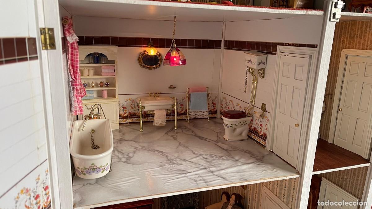 Casas de mu&ntilde;ecas: Casa de mu&ntilde;ecas con instalaci&oacute;n de luz - Foto 13