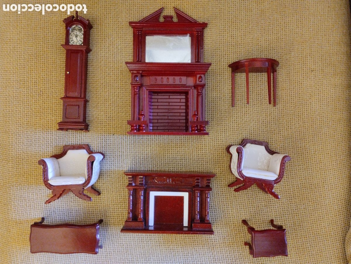 Casas de mu&ntilde;ecas: Lote muebles casa de mu&ntilde;ecas