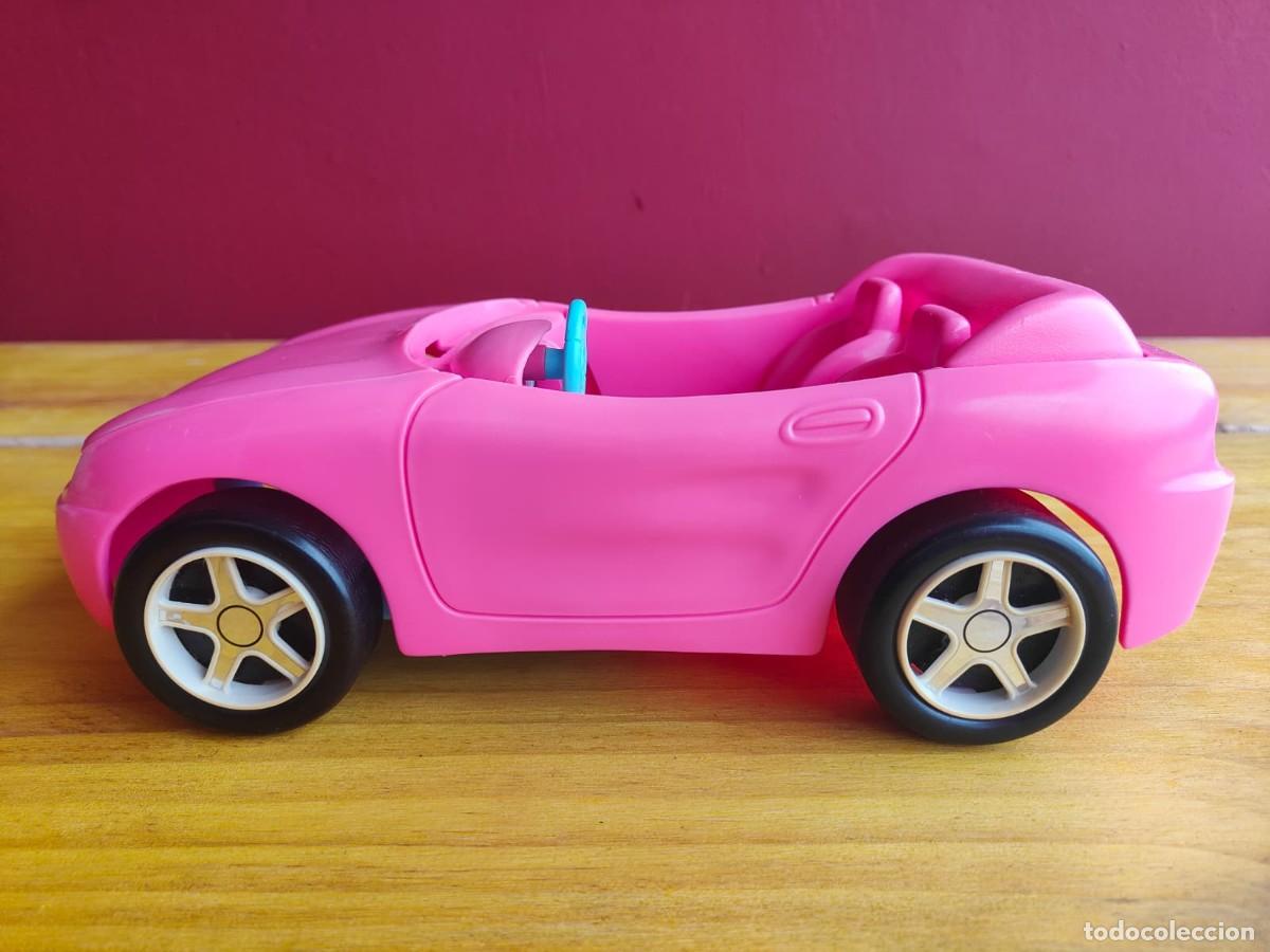 Casas de mu&ntilde;ecas: Coche Descapotable Rosa Barbie Mattel 1996