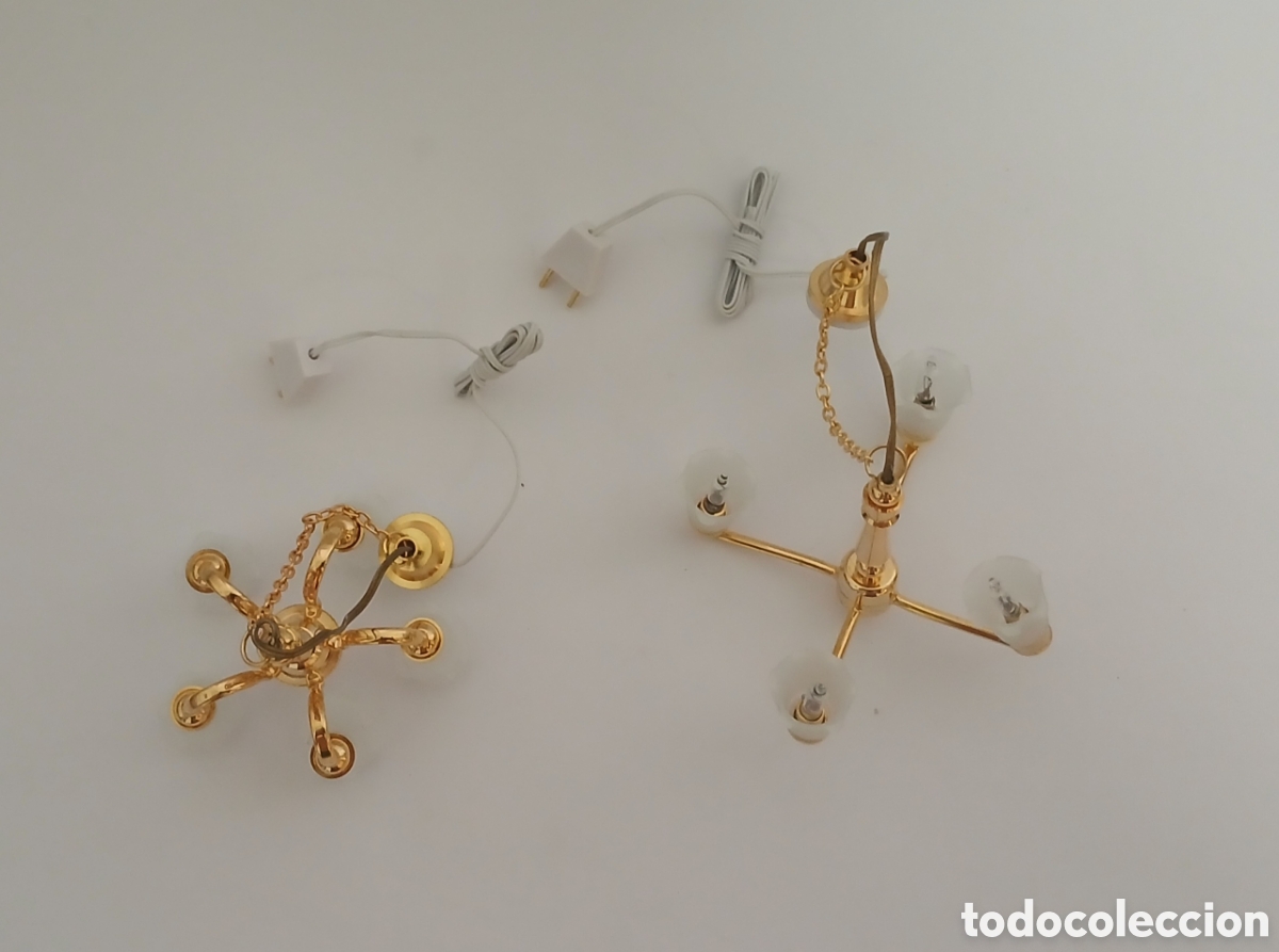 Casas de mu&ntilde;ecas: LAMPARAS LED MINIATURA CASA MU&Ntilde;ECAS - Foto 2