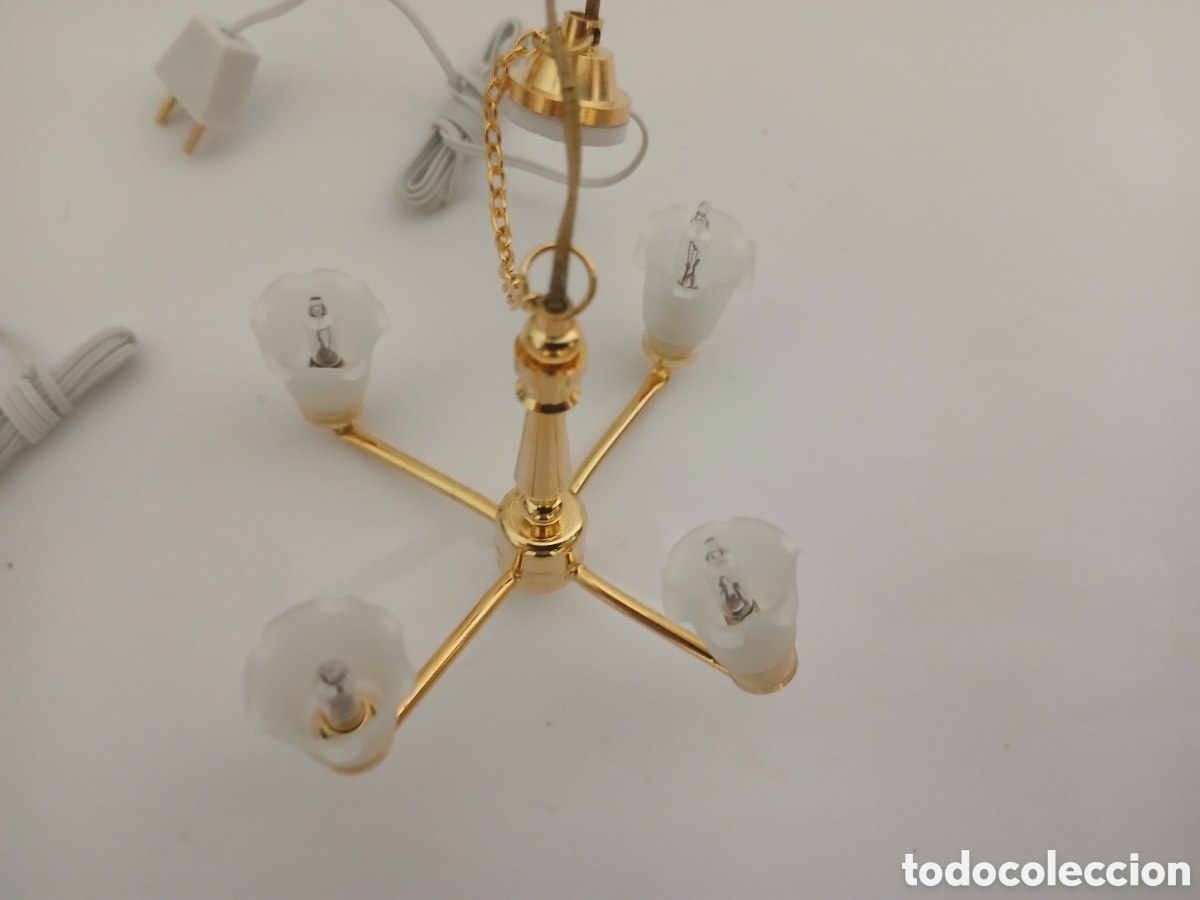 Casas de mu&ntilde;ecas: LAMPARAS LED MINIATURA CASA MU&Ntilde;ECAS - Foto 4