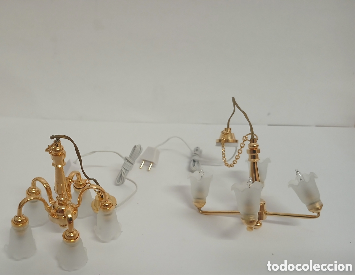Casas de mu&ntilde;ecas: LAMPARAS LED MINIATURA CASA MU&Ntilde;ECAS