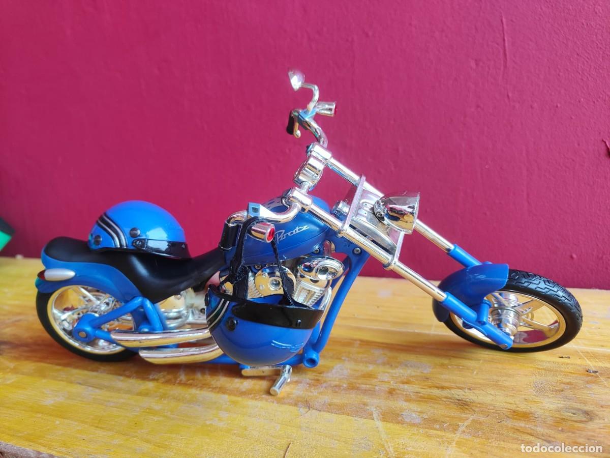 Casas de mu&ntilde;ecas: Set MOTO BRATZ + MU&Ntilde;ECO Original - Foto 2