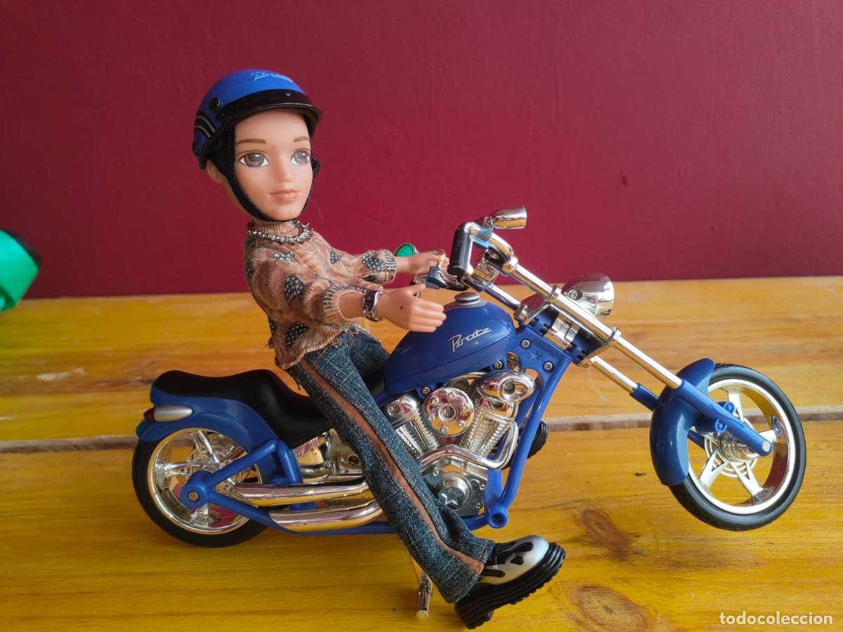 Casas de mu&ntilde;ecas: Set MOTO BRATZ + MU&Ntilde;ECO Original - Foto 7