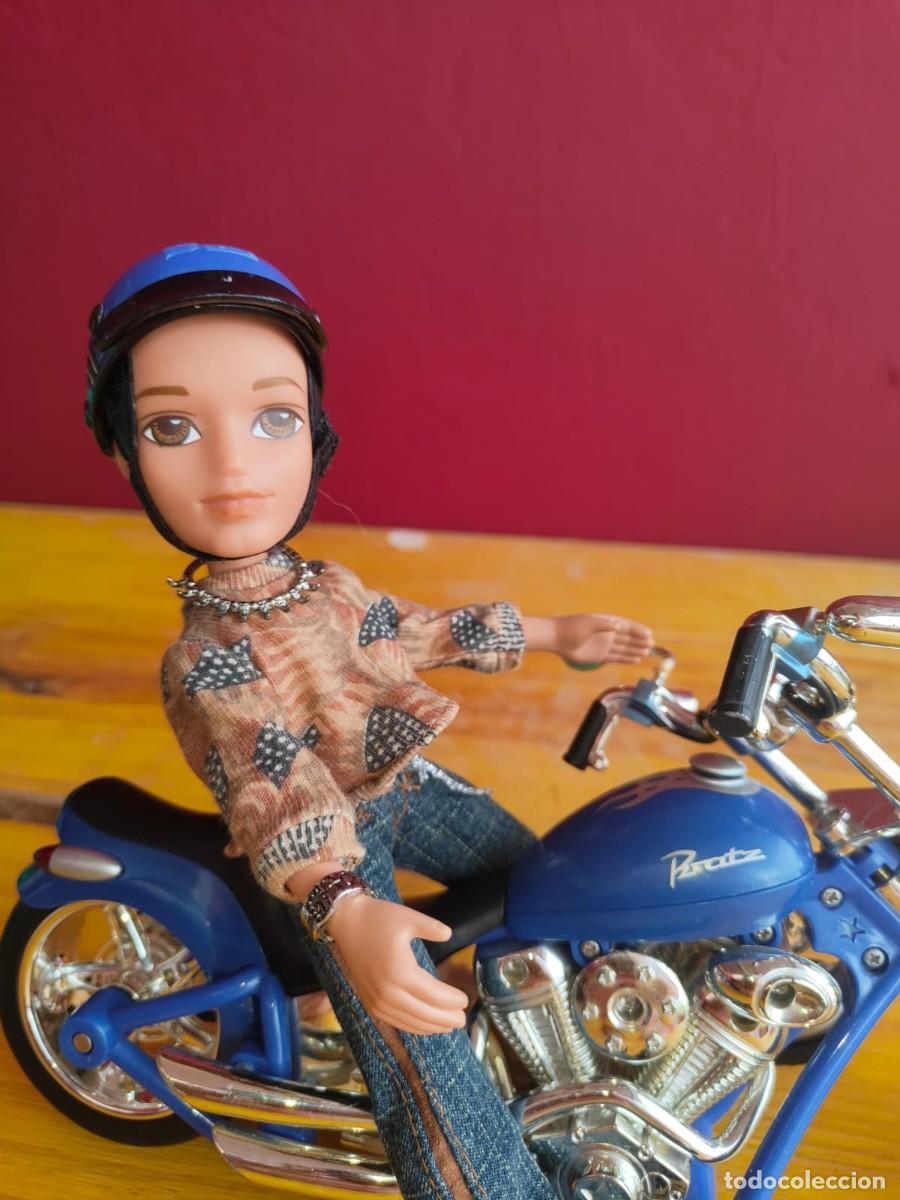 Casas de mu&ntilde;ecas: Set MOTO BRATZ + MU&Ntilde;ECO Original - Foto 8