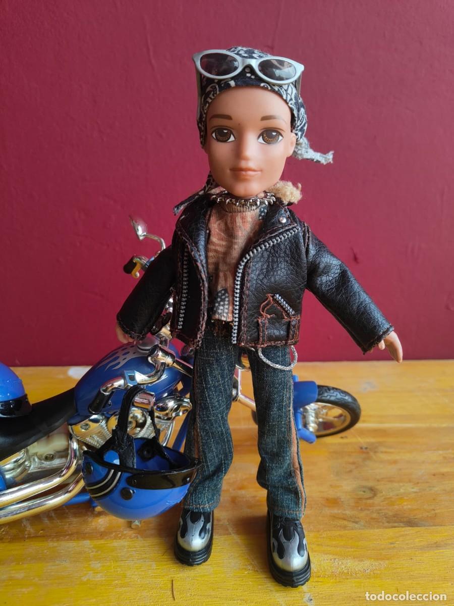 Casas de mu&ntilde;ecas: Set MOTO BRATZ + MU&Ntilde;ECO Original - Foto 9