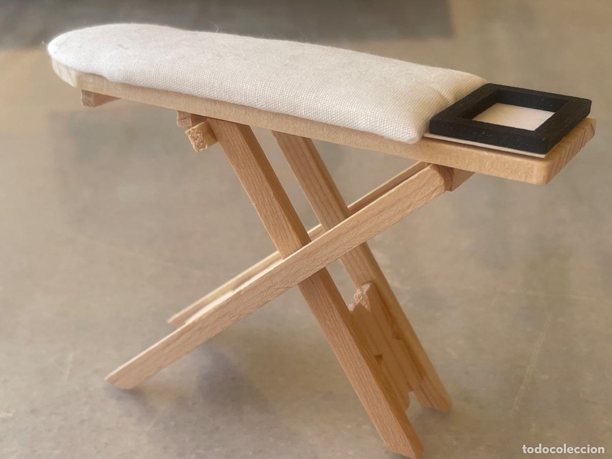 Casas de mu&ntilde;ecas: Mesa plegable con plancha en miniatura casa de mu&ntilde;ecas - Foto 7