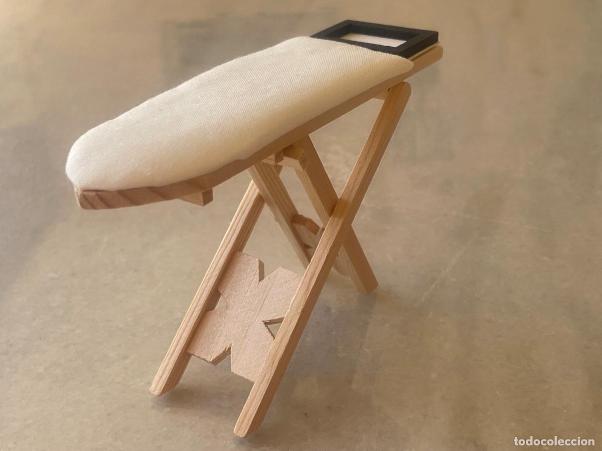 Casas de mu&ntilde;ecas: Mesa plegable con plancha en miniatura casa de mu&ntilde;ecas - Foto 8
