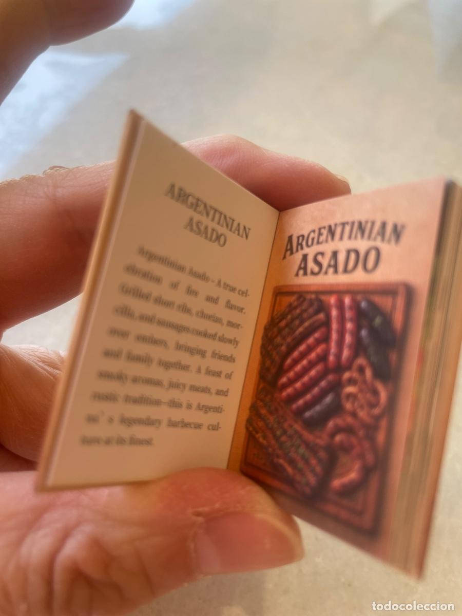 Casas de mu&ntilde;ecas: Libro barbacoa en miniatura casa de mu&ntilde;ecas - Foto 3