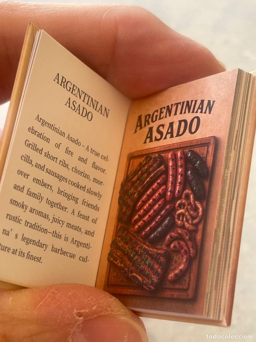 Casas de mu&ntilde;ecas: Libro barbacoa en miniatura casa de mu&ntilde;ecas - Foto 4