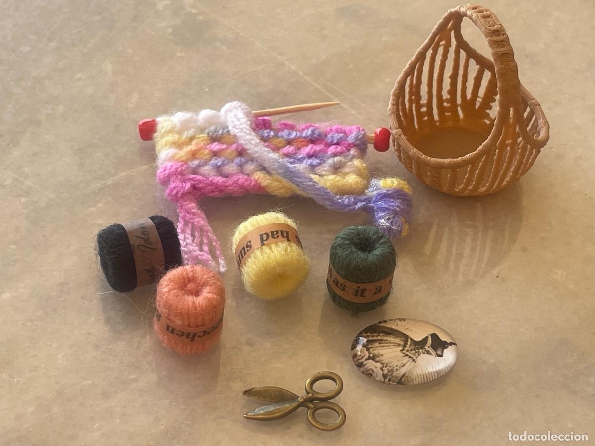 Casas de mu&ntilde;ecas: Calceta y lanas en miniatura casa de mu&ntilde;ecas - Foto 2