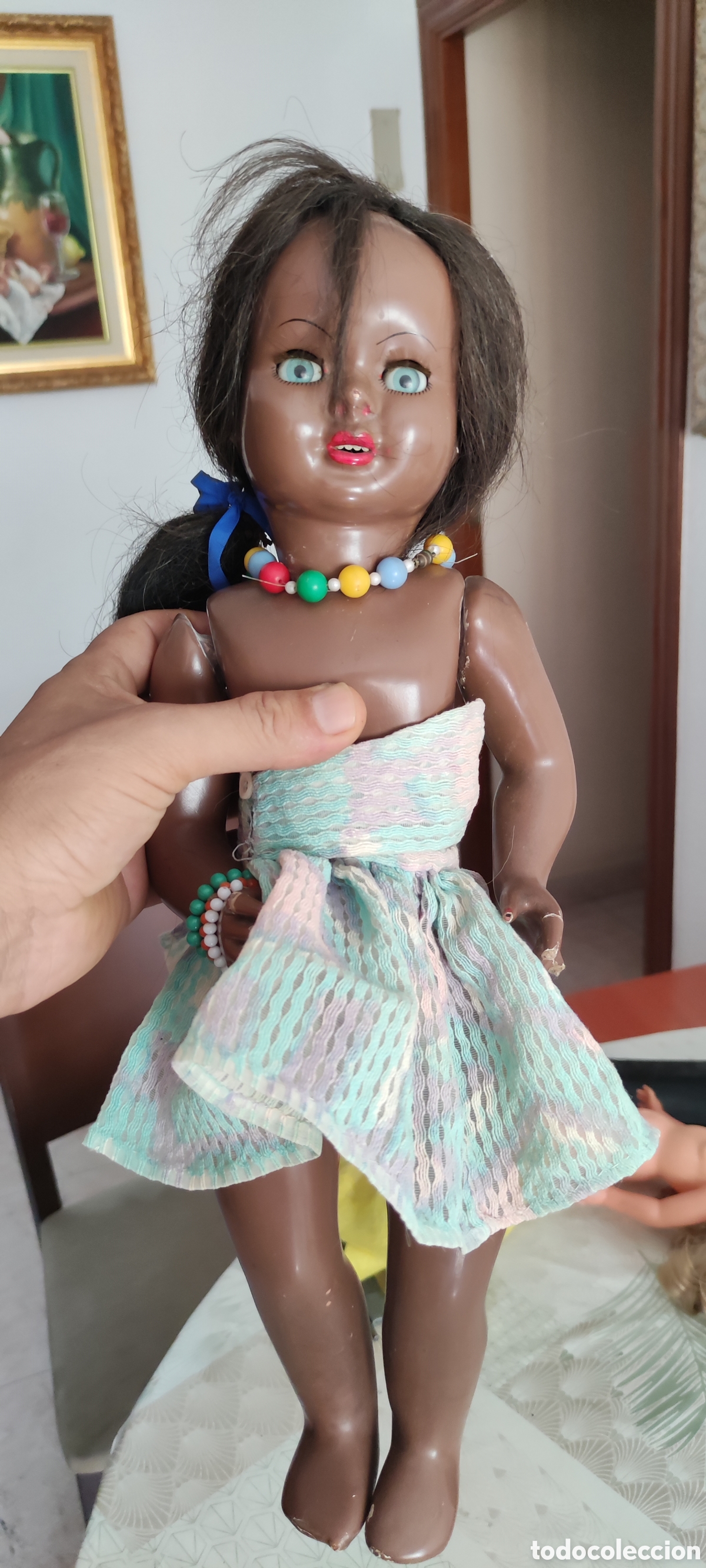 Casas de mu&ntilde;ecas: mu&ntilde;eca Viviana negra