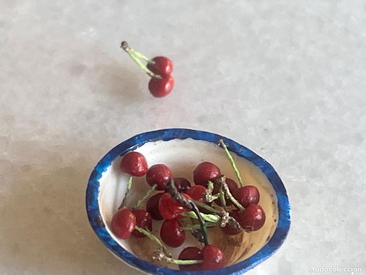 Casas de mu&ntilde;ecas: Cuenco con cerezas miniatura casa de mu&ntilde;ecas - Foto 6