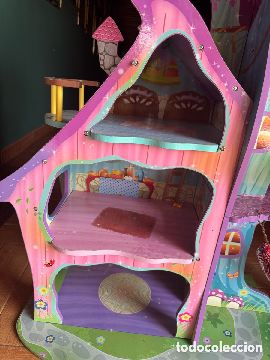 Casas de mu&ntilde;ecas: CASA DEL &Aacute;RBOL EN MADERA - Foto 3