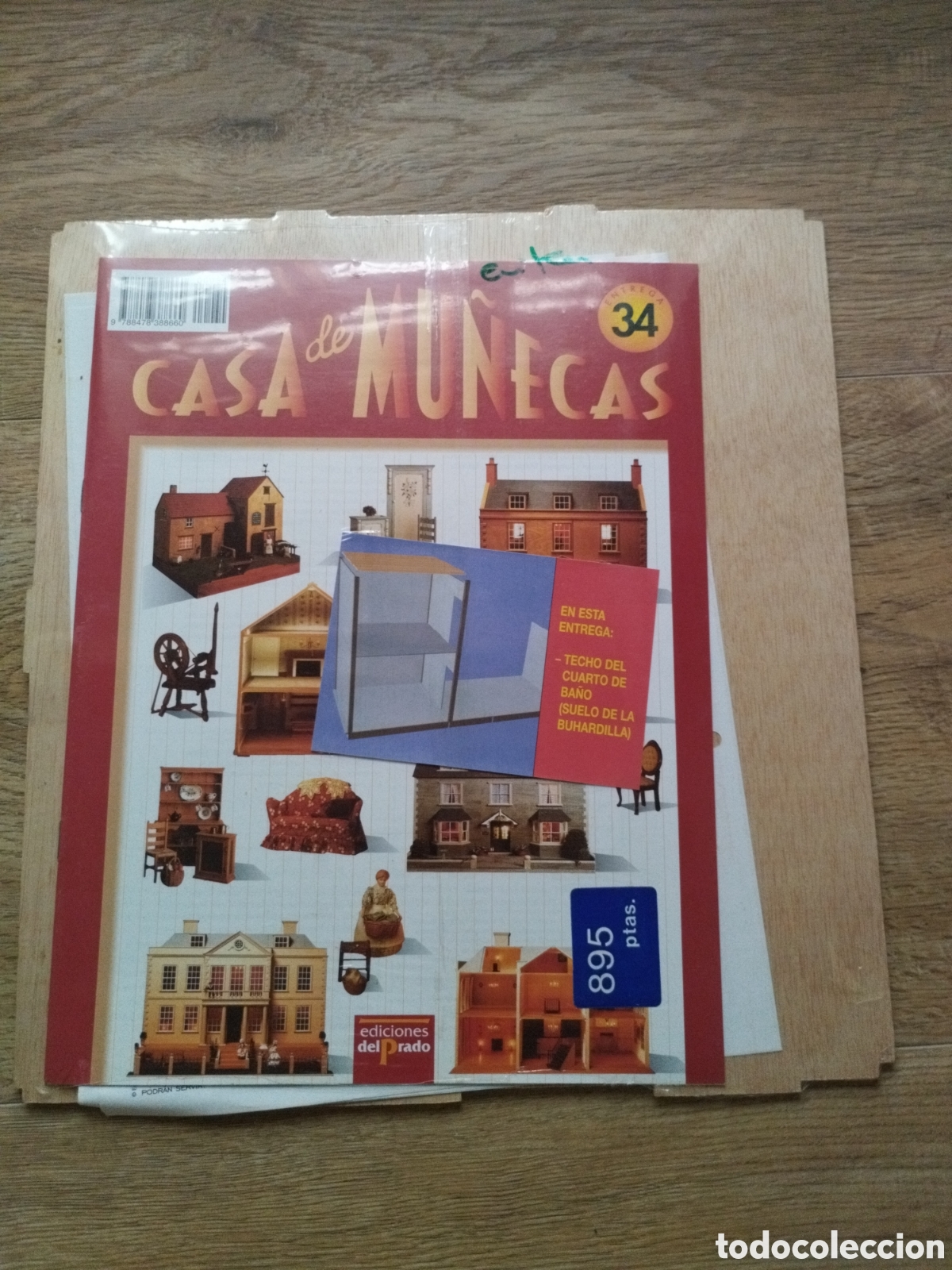Casas de mu&ntilde;ecas: CASA DE MU&Ntilde;ECAS EDICIONES DEL PRADO, FASCICULO n&ordm;34