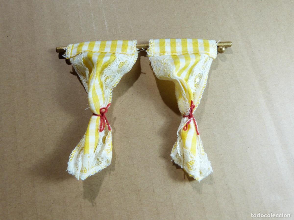 Casas de mu&ntilde;ecas: Cortina para casa de mu&ntilde;ecas - Foto 2