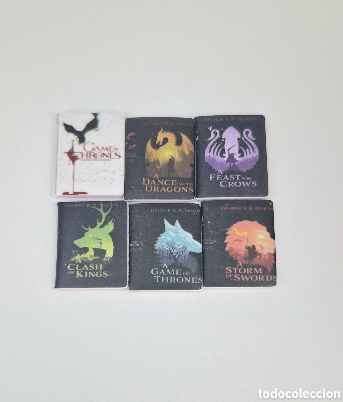 Casas de mu&ntilde;ecas: Mini Libros Juego de Tronos 1/12