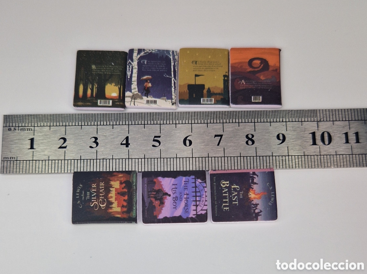 Casas de mu&ntilde;ecas: Mini Libros 1/12 colecci&oacute;n Narnia - Foto 3