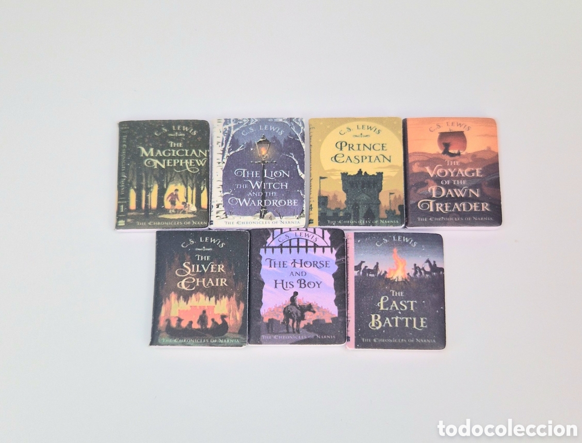Casas de mu&ntilde;ecas: Mini Libros 1/12 colecci&oacute;n Narnia