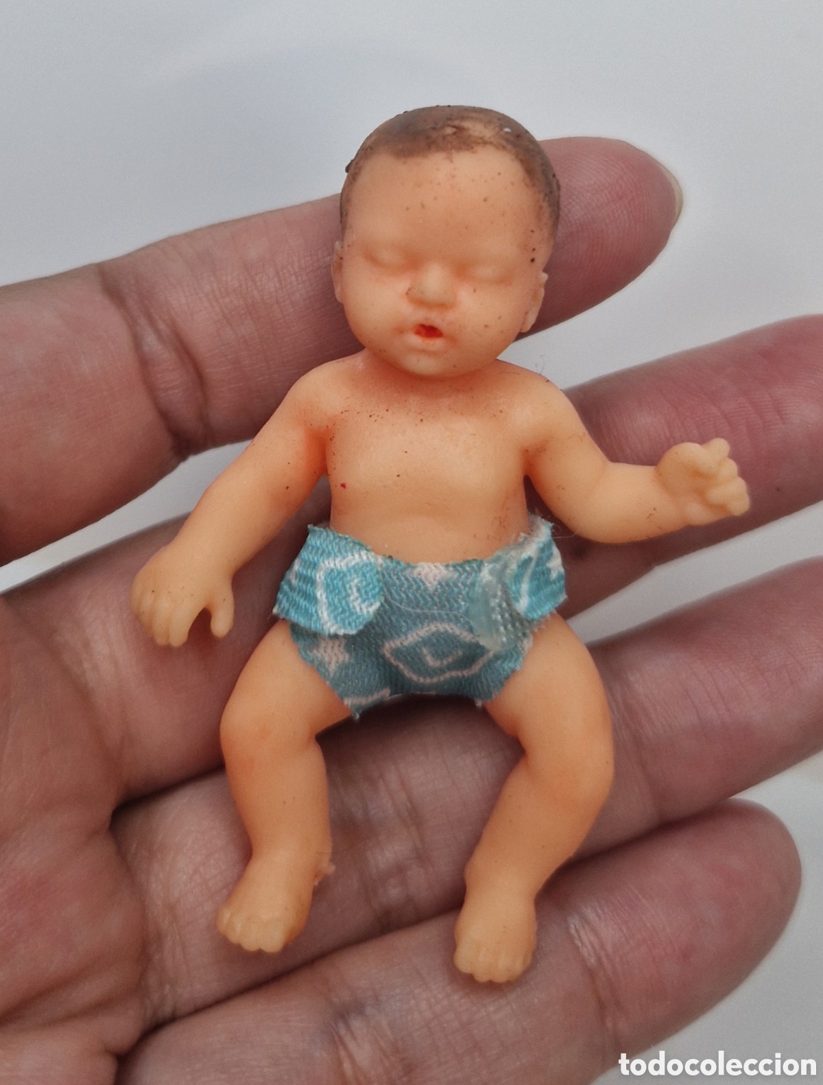 Casas de mu&ntilde;ecas: Bebe silicona miniatura casa de mu&ntilde;ecas - Foto 2