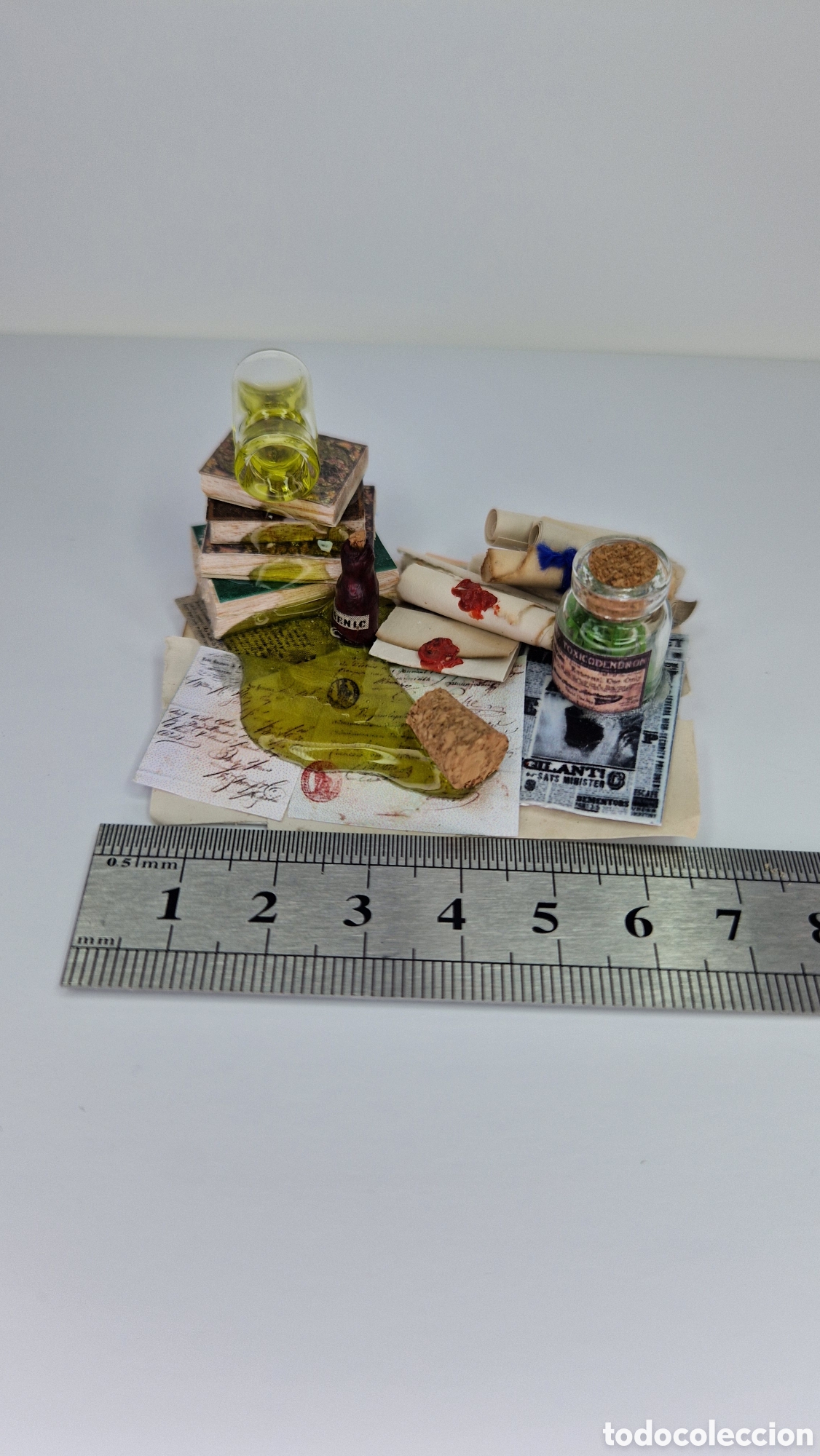 Casas de mu&ntilde;ecas: P&oacute;cima derramada miniatuta 1/12 - Foto 2