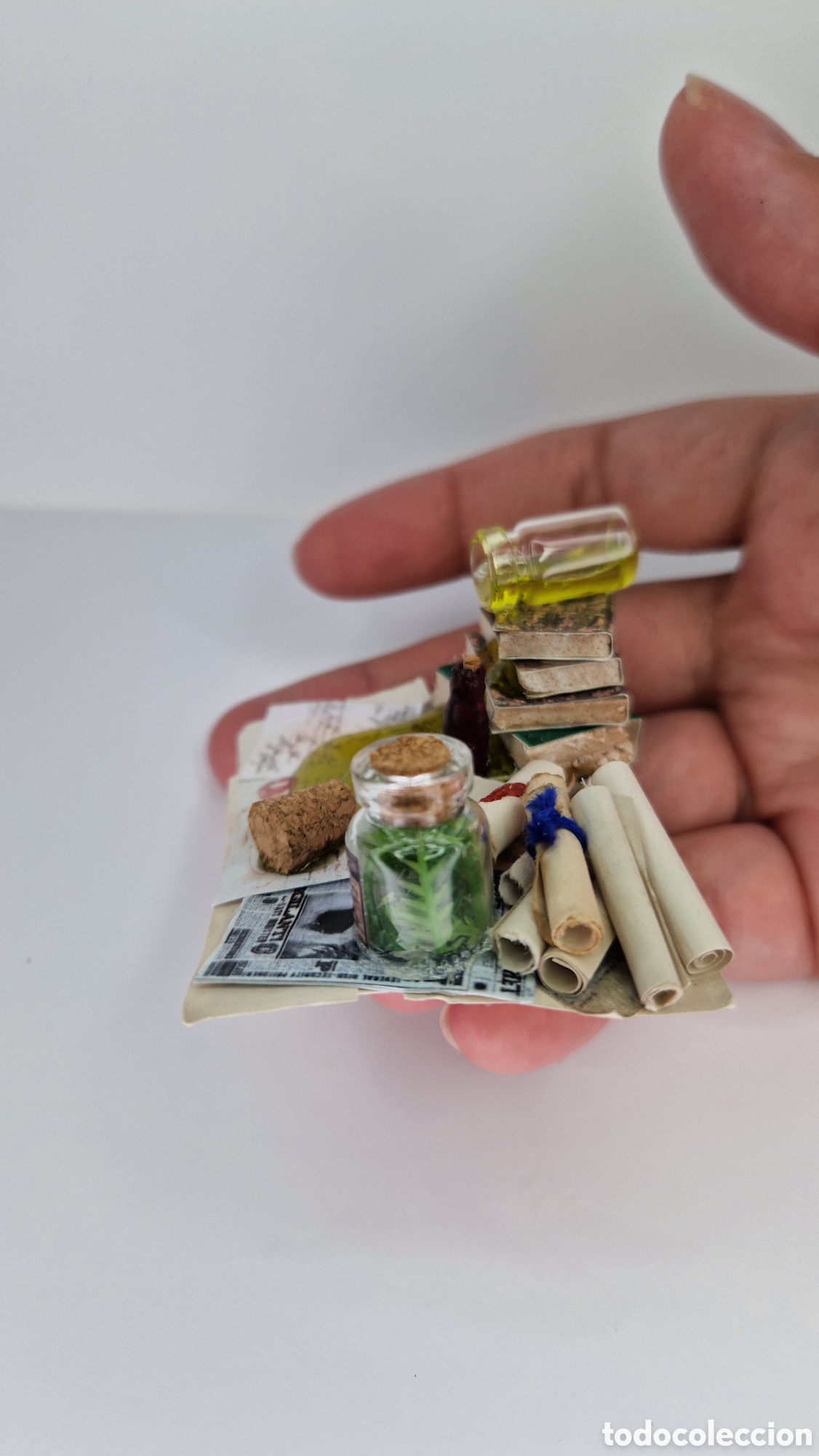 Casas de mu&ntilde;ecas: P&oacute;cima derramada miniatuta 1/12 - Foto 6