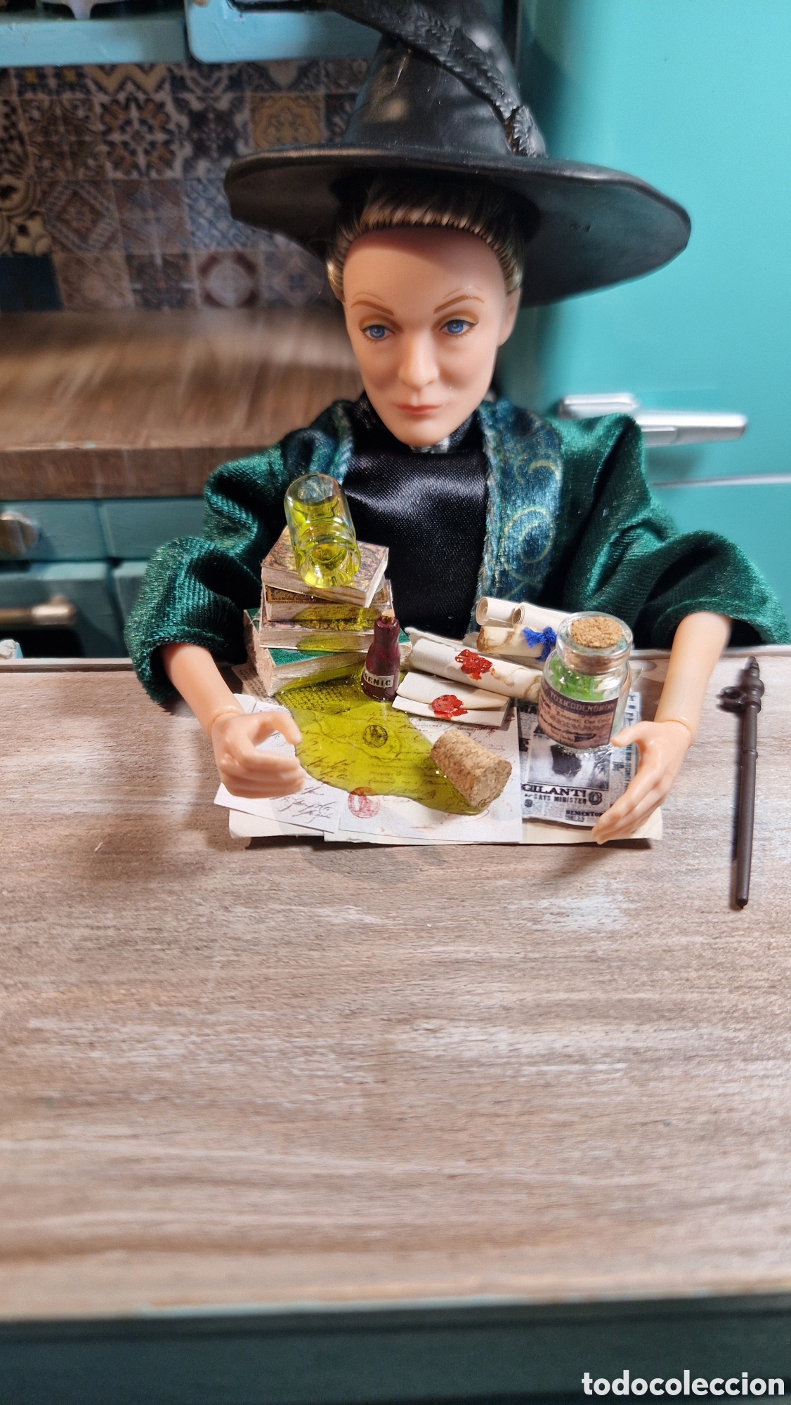 Casas de mu&ntilde;ecas: P&oacute;cima derramada miniatuta 1/12 - Foto 8