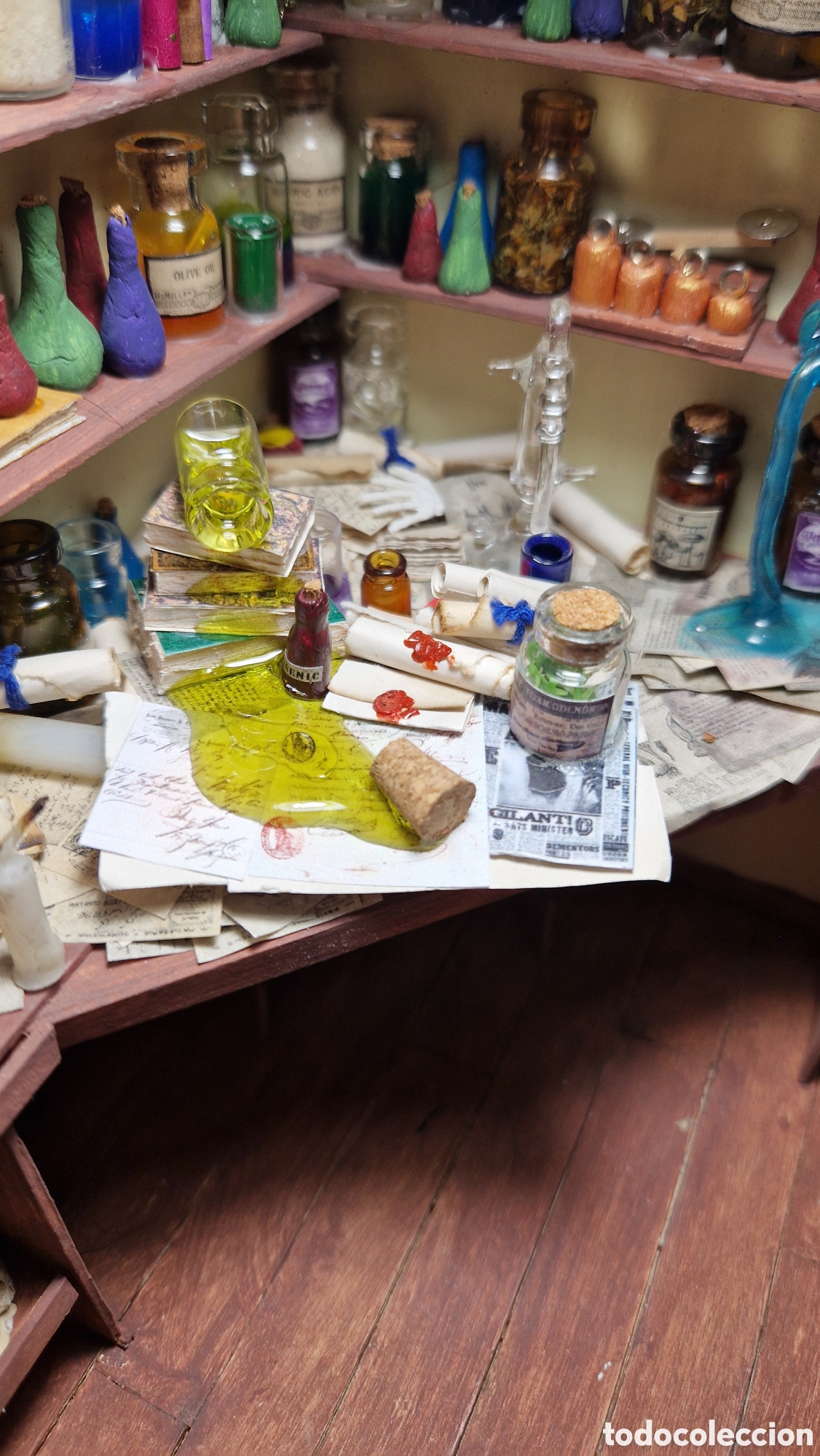 Casas de mu&ntilde;ecas: P&oacute;cima derramada miniatuta 1/12 - Foto 10