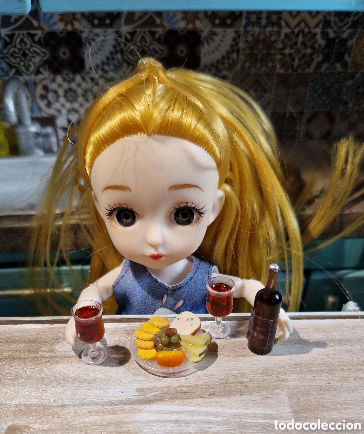 Casas de mu&ntilde;ecas: Almuerzo miniatura 1/12 - Foto 5