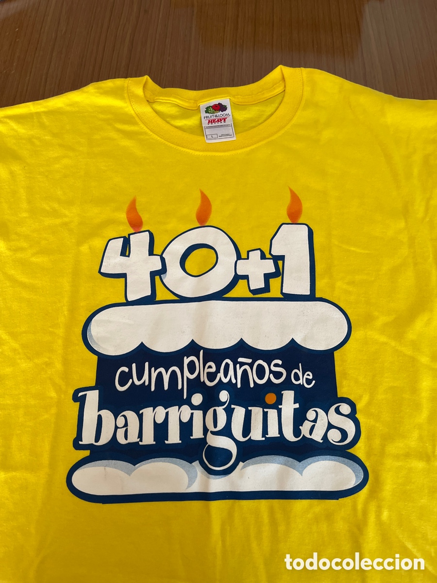 Casas de mu&ntilde;ecas: Camiseta cumplea&ntilde;os Barriguitas