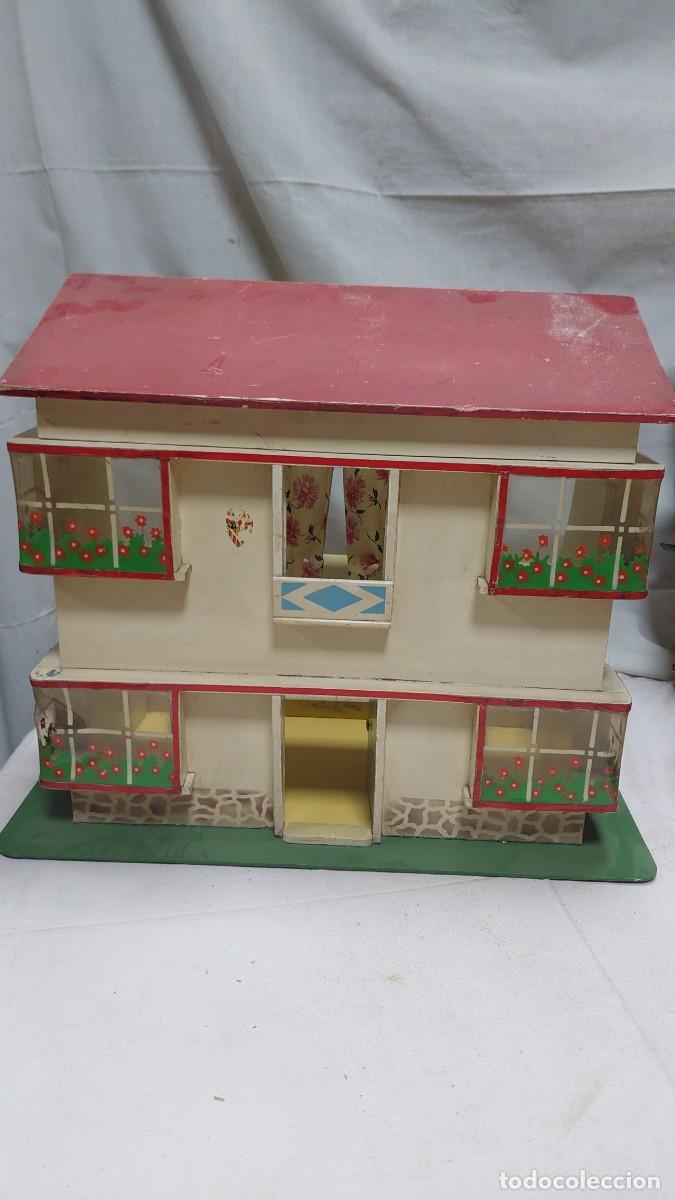 Casas de mu&ntilde;ecas: Antigua casa de mu&ntilde;ecas