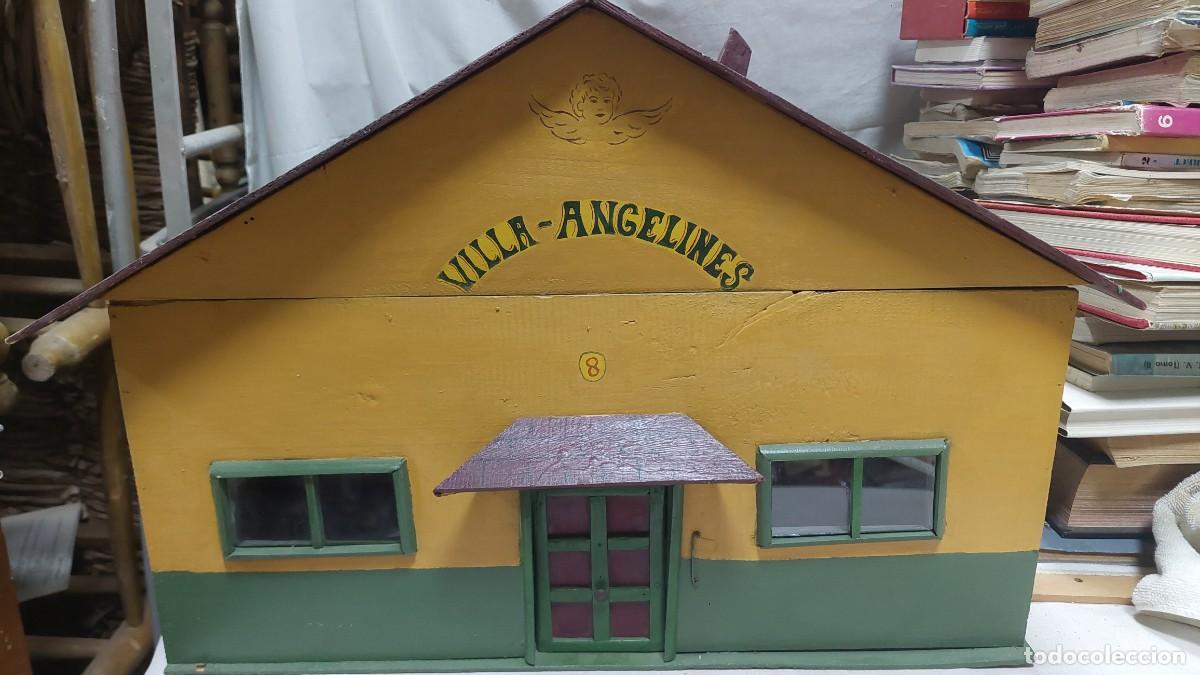 Casas de mu&ntilde;ecas: Antigua casa de mu&ntilde;ecas Villa Angelines