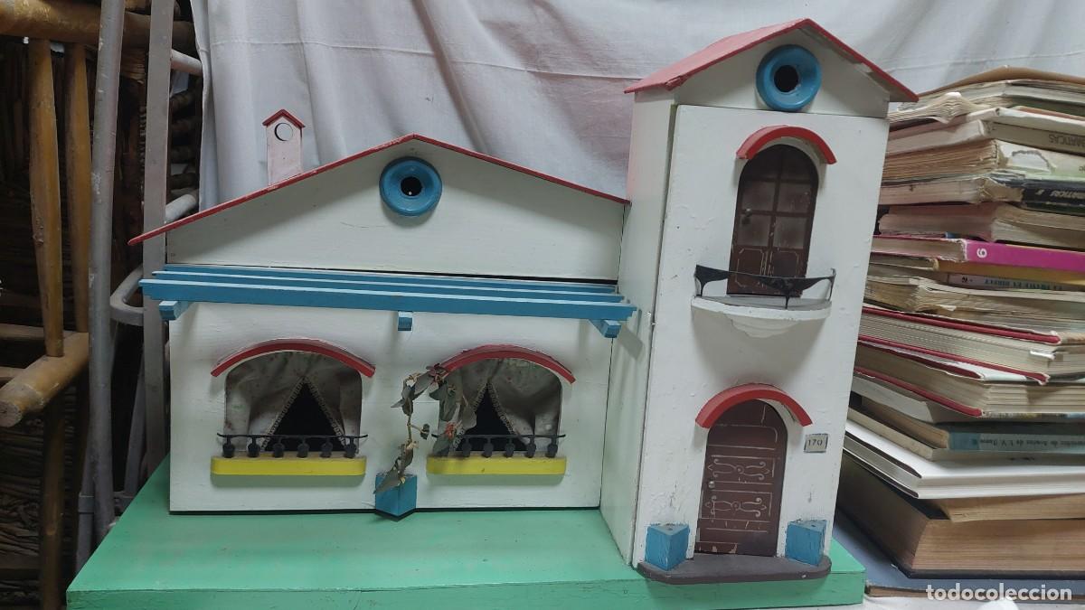 Casas de mu&ntilde;ecas: Antigua gran casa de mu&ntilde;ecas