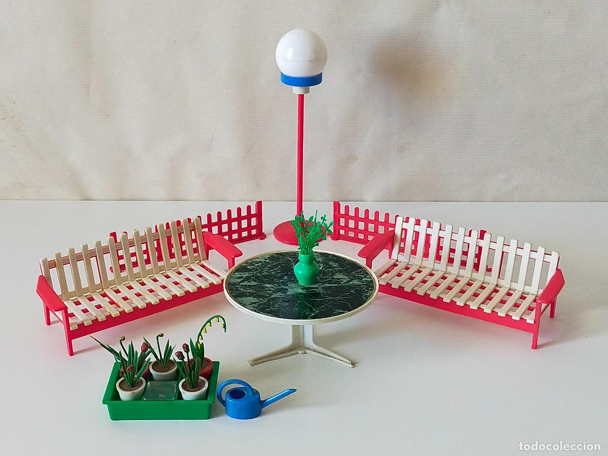 Casas de mu&ntilde;ecas: FAMILIA HOGARIN - Jard&iacute;n, mobiliario - Hogarin Modisa Original a&ntilde;os 70