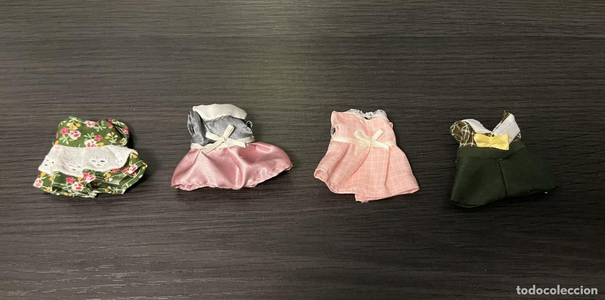Casas de mu&ntilde;ecas: Lote 4 Vestidos Tipo Sylvanian - Foto 3