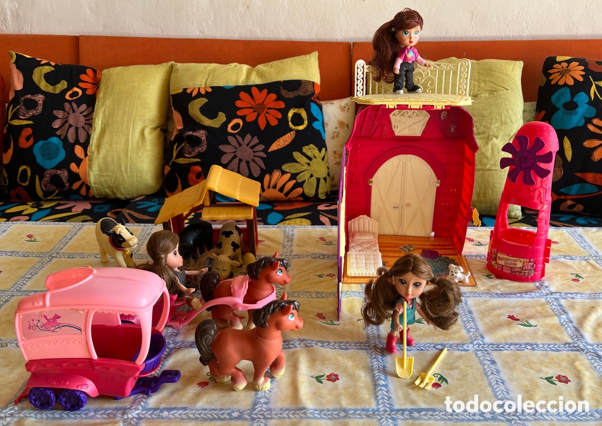 Casas de mu&ntilde;ecas: Set de granja Lanard Country Kinz