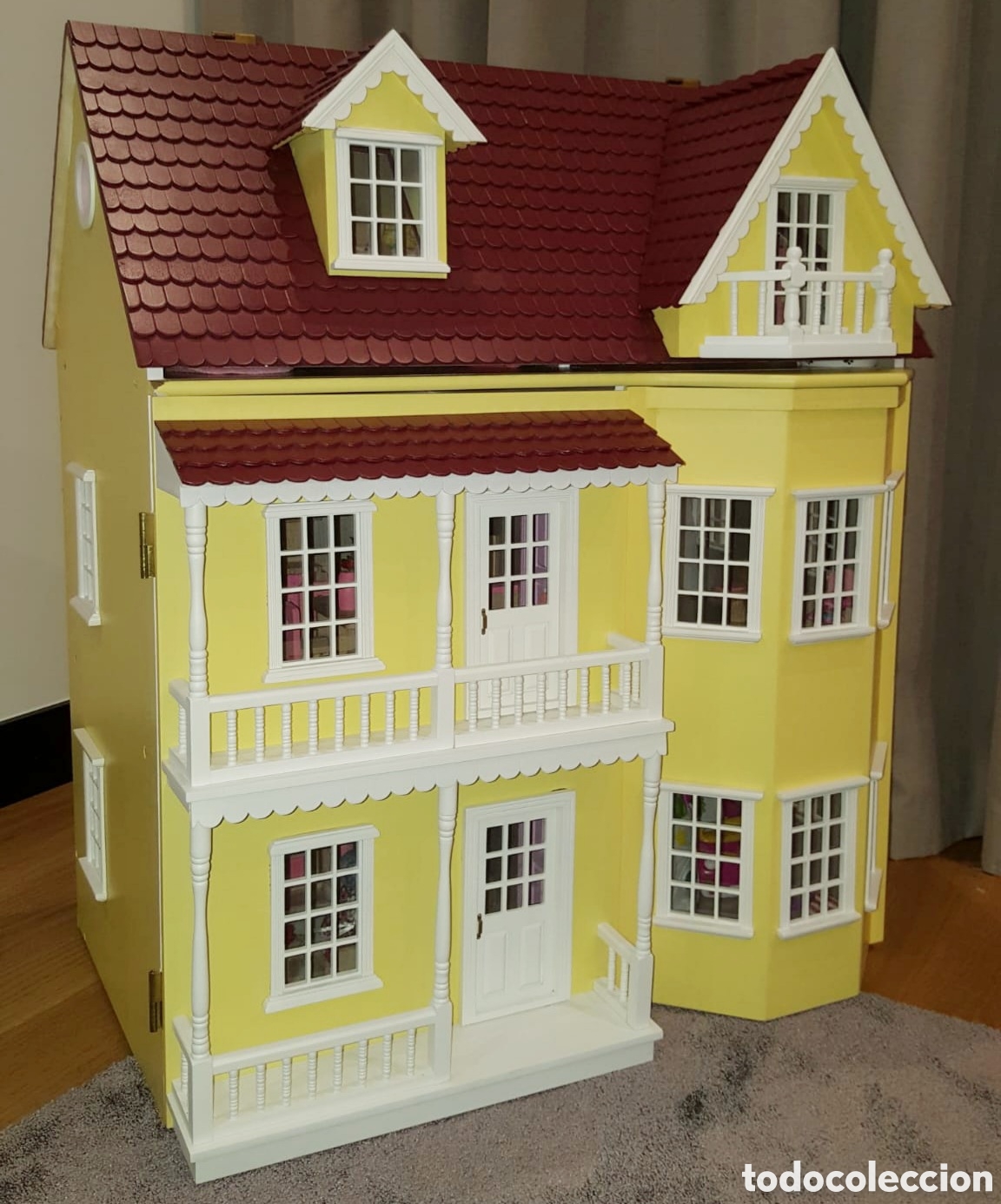 Casas de mu&ntilde;ecas: Casa de mu&ntilde;ecas a escala