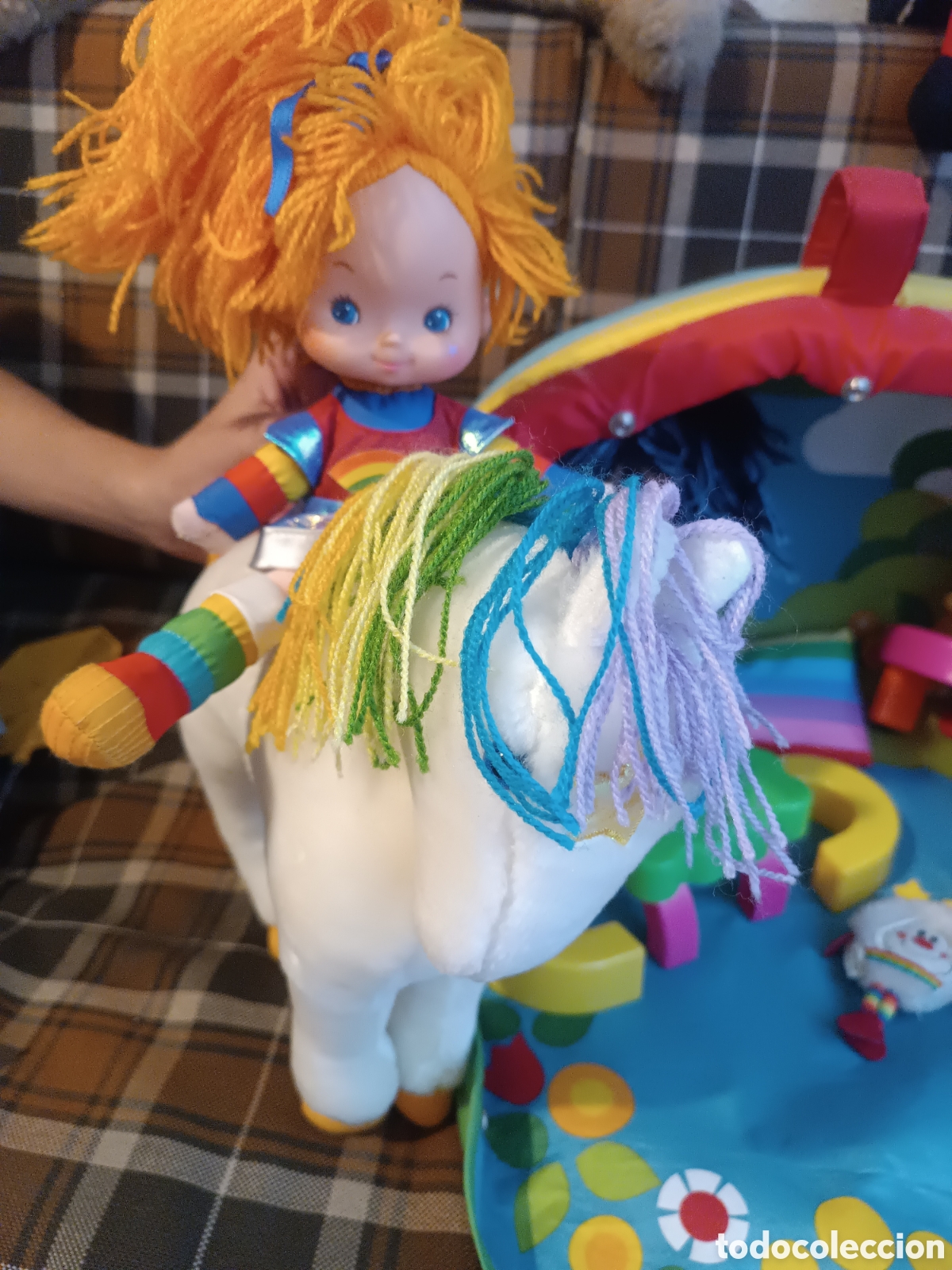 Casas de mu&ntilde;ecas: Casa de Rainbow Brite y mu&ntilde;ecos - Foto 2