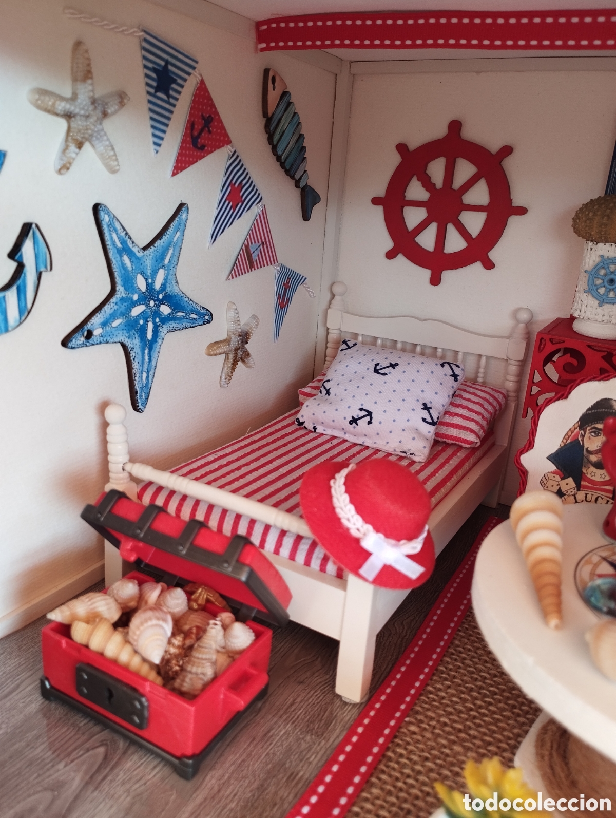 Casas de mu&ntilde;ecas: Escena marinera miniatura - Foto 5