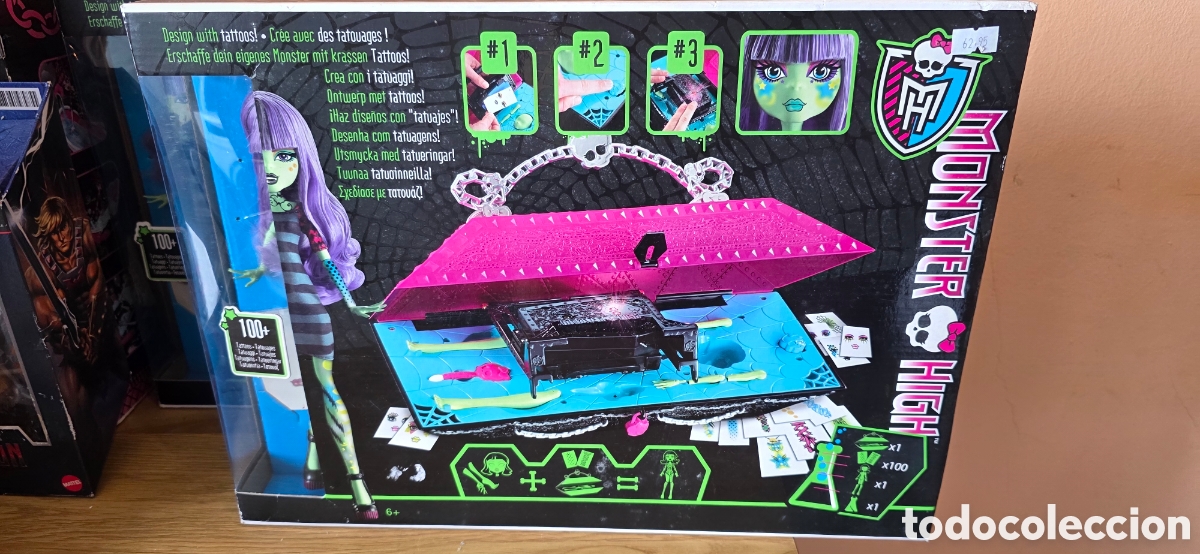 Casas de mu&ntilde;ecas: moster high desing set estudio de tatuajes