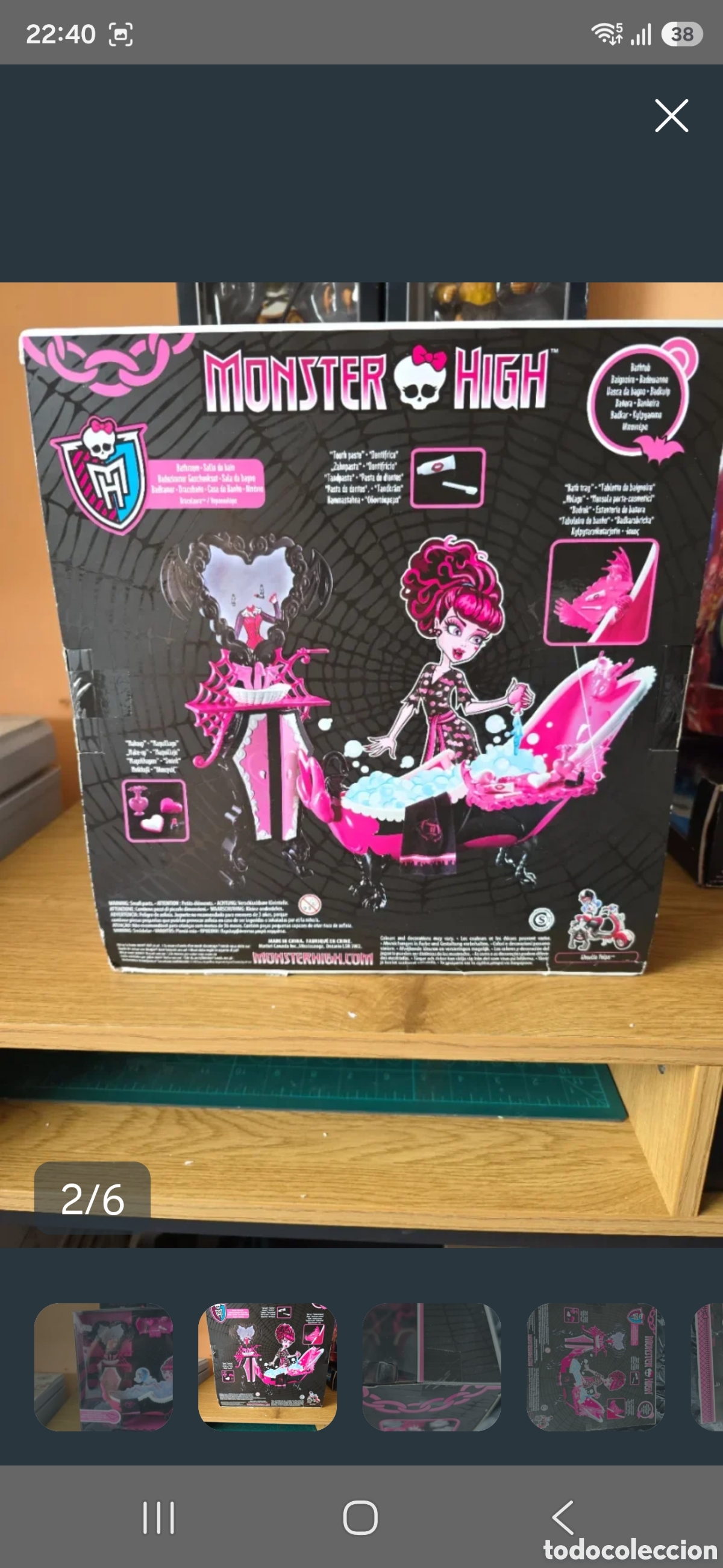 Casas de mu&ntilde;ecas: moster high acesorios de ba&ntilde;o